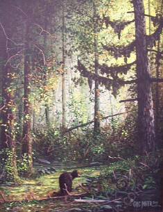 ArtistsPainting/In the Clearing original acrylic by Greg Painter